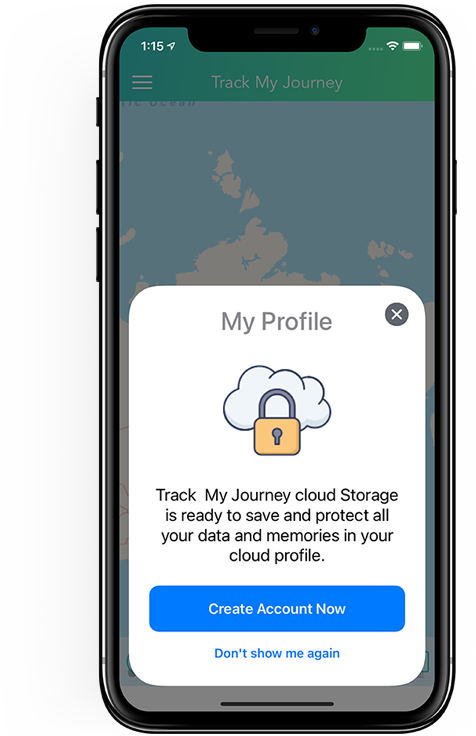 Track My Joureny Cloud Account
